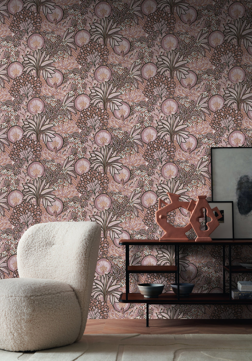 Casamance behang Nuit d'Orient Persee 75390814 in interieur