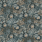 Casamance behang Nuit d'Orient Persee 75391528 noir cuivre