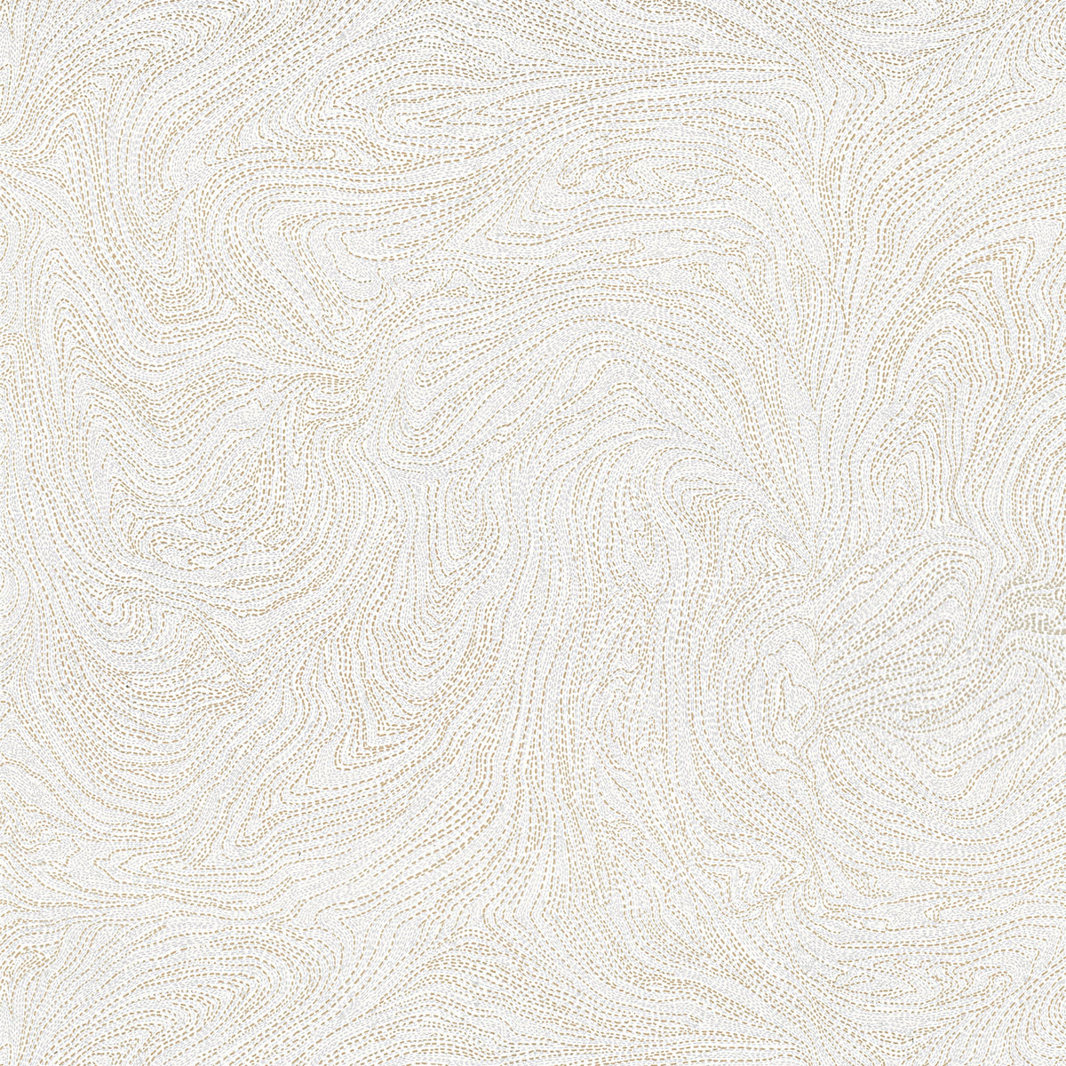 Casamance behang Nuit d'Orient Voie Lactee 75413874 blanc dore