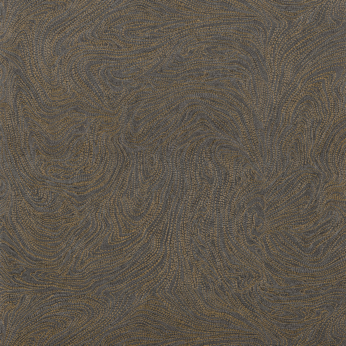 Casamance behang Select 8 Voie Lactee 75414282 noir dore