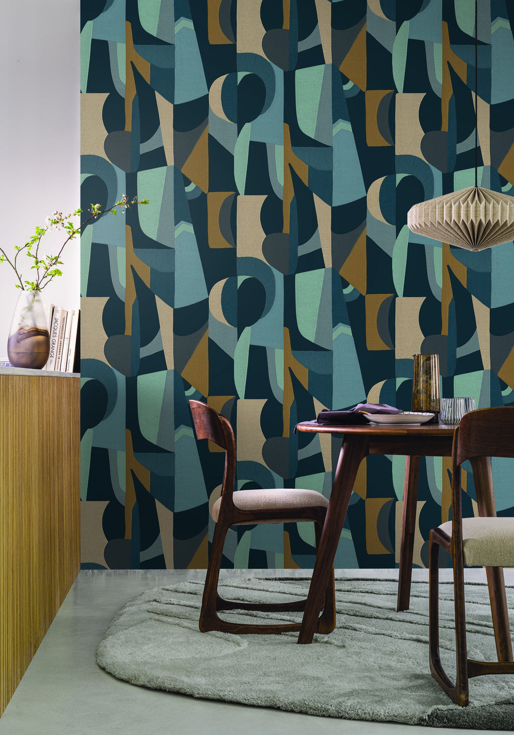 Casamance behang L'Atelier Assemblage 75460202 in interieur
