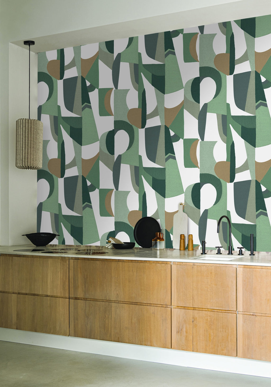 Casamance behang L'Atelier Assemblage 75460406 in interieur