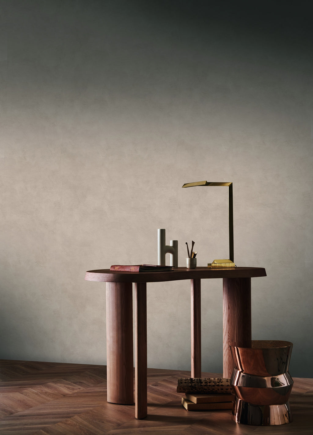 Casamance behang L'Atelier Argile 75491630 in interieur
