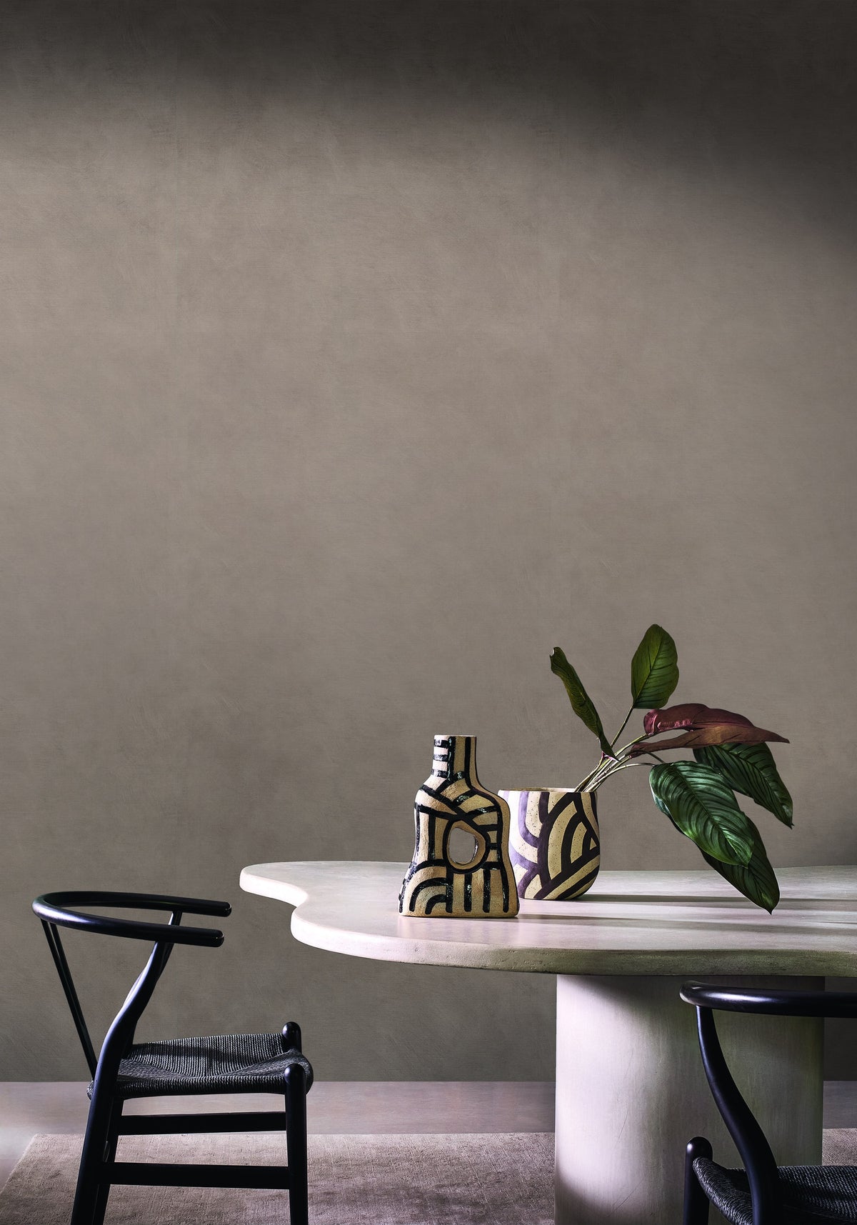 Casamance behang L'Atelier Argile 75492038 in interieur