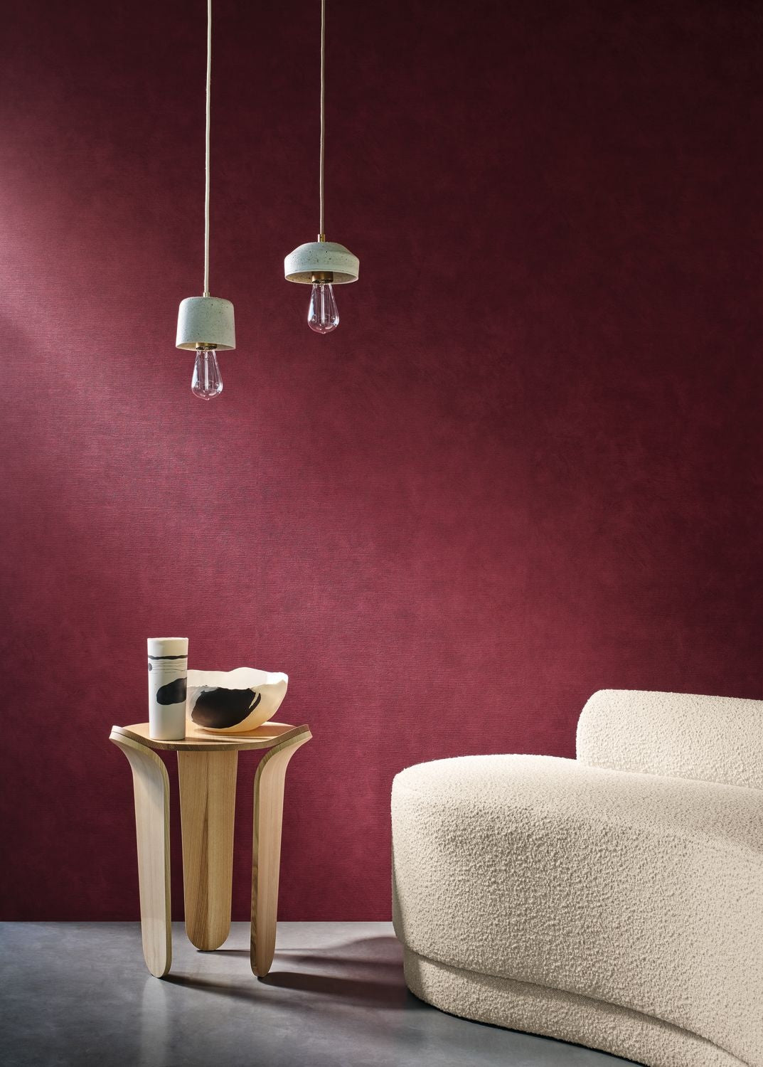 Casamance behang L'Atelier Argile 75496018 detail