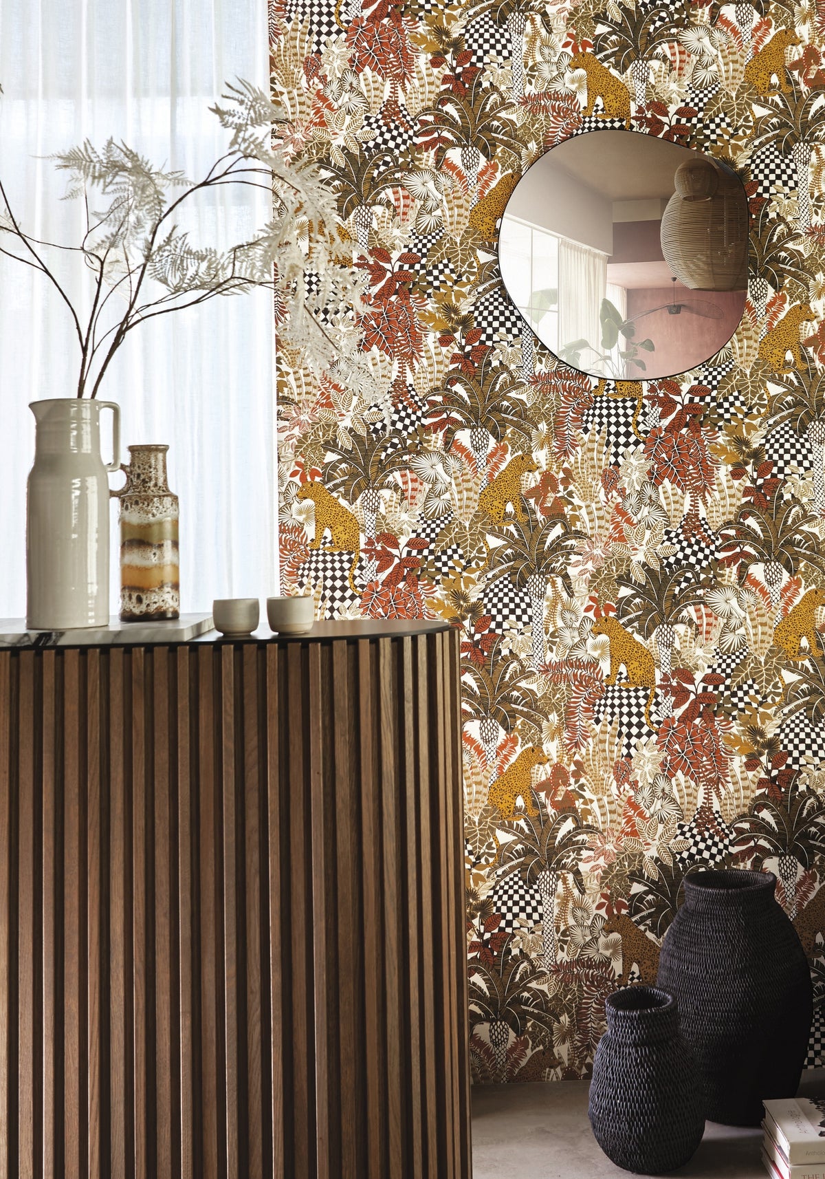 Casamance behang Aventura Belize 75500100 in interieur