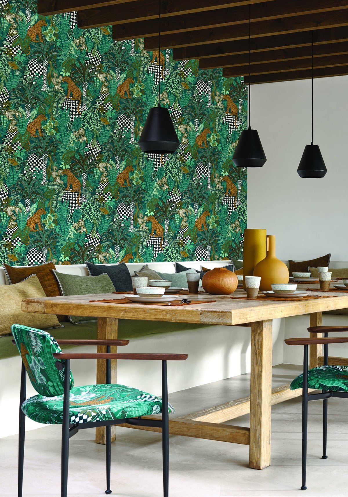Casamance behang Aventura Belize 75500202 in interieur