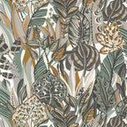 Casamance behang Aventura Desirade 75510610 blanc celadon