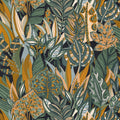 Casamance behang Aventura Desirade 75510814 encre emeraude