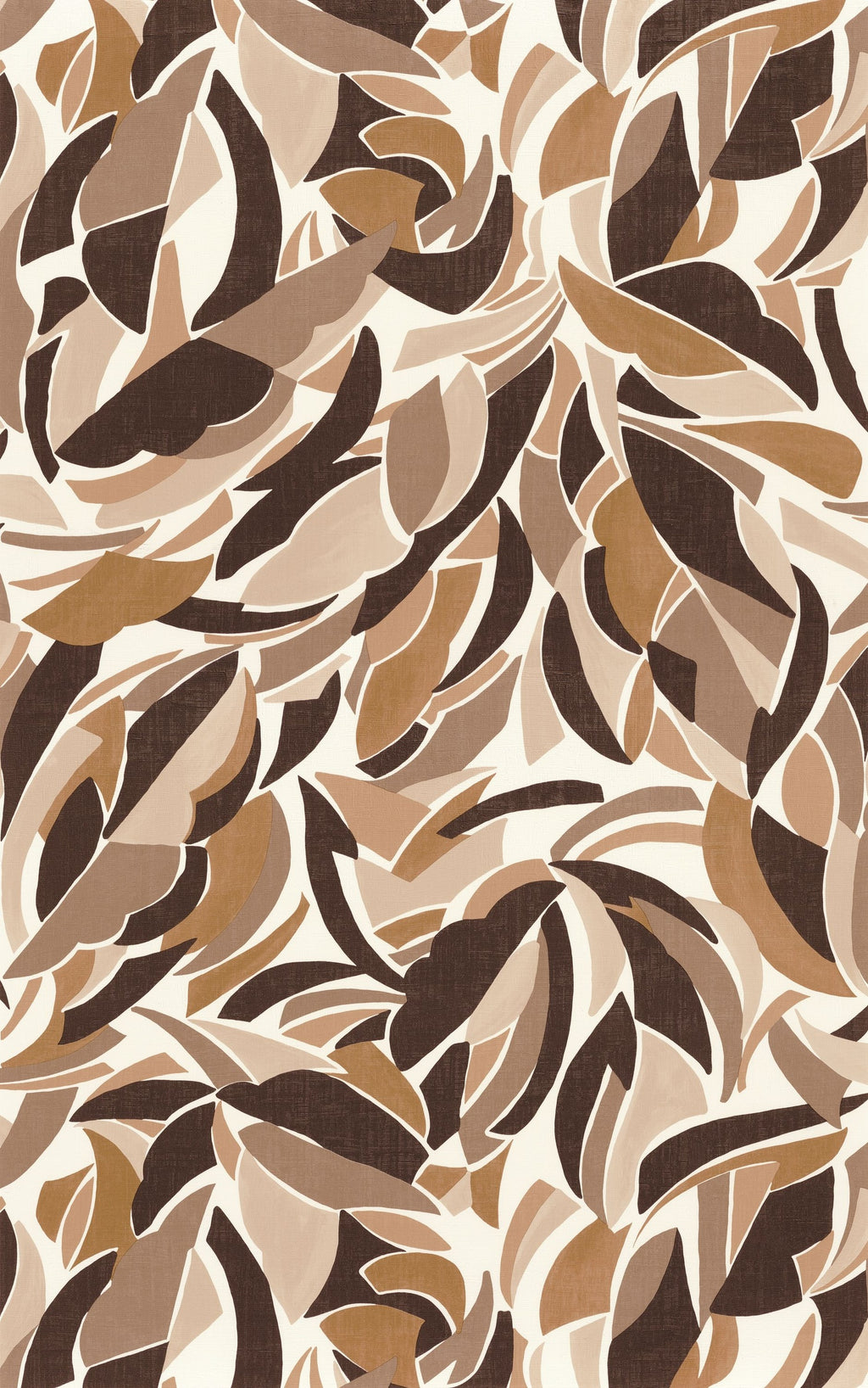 Casamance behang L'Atelier Collage 75553568 blanc chocolat