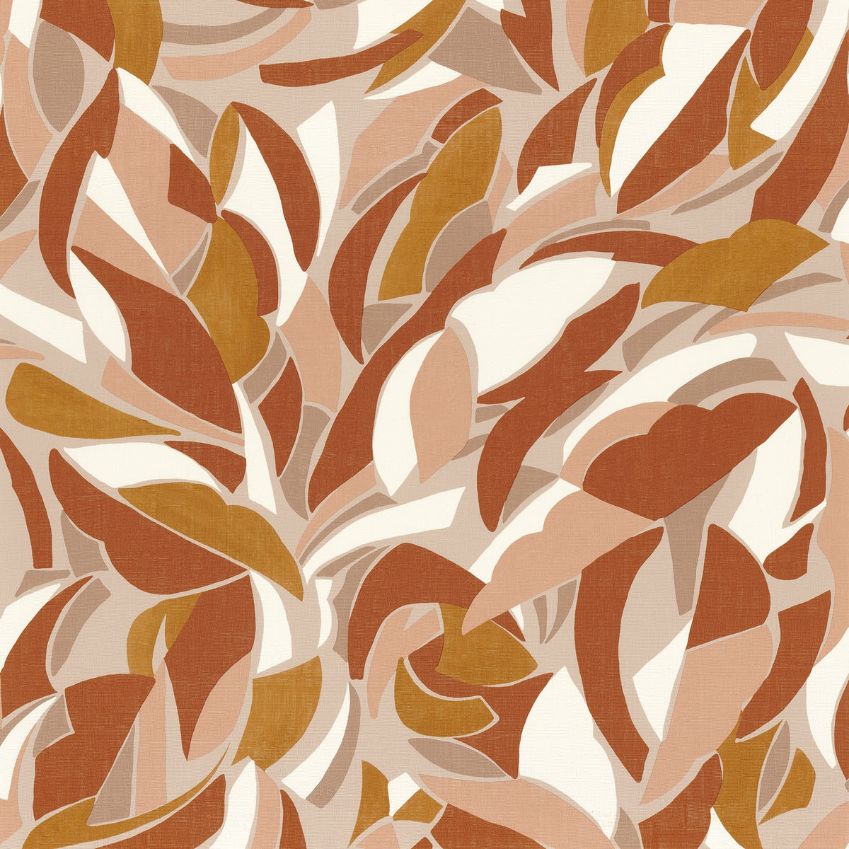 Casamance behang L'Atelier Collage 75553976 terracotta (staal)
