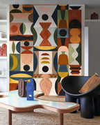 Casamance fotobehang L'Atelier Modelage 75564078 detail