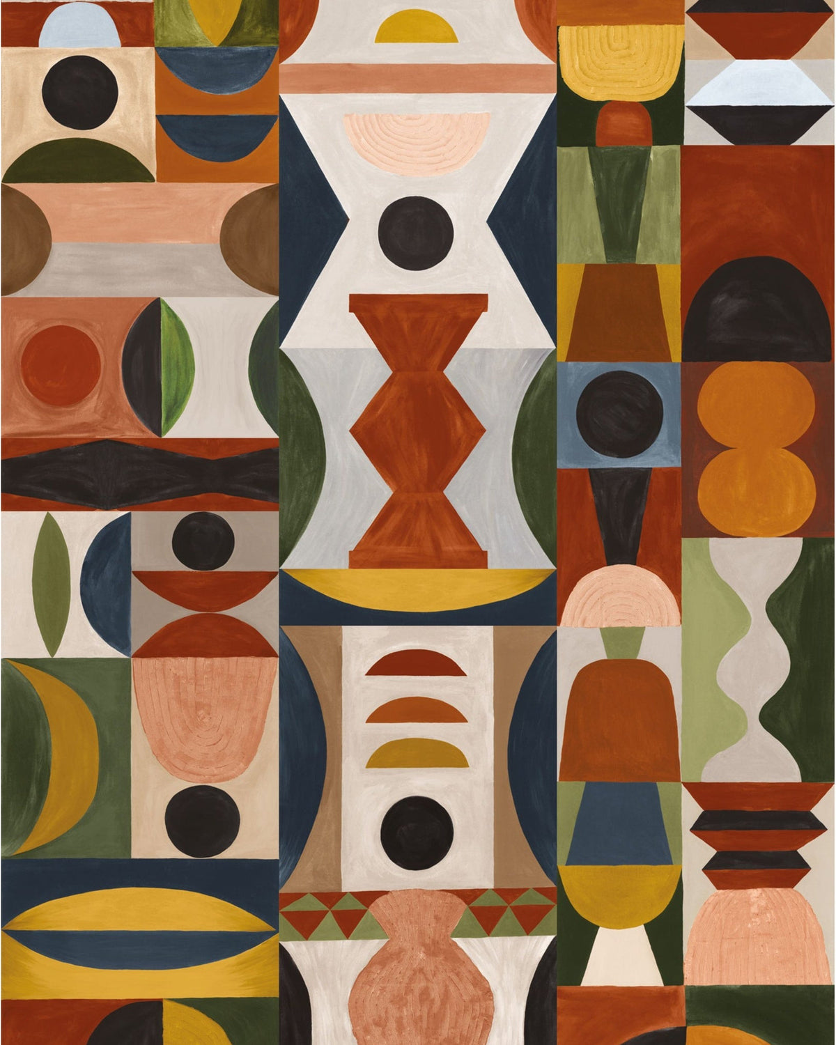 Casamance fotobehang L'Atelier Modelage 75564078 multico, uitsnede