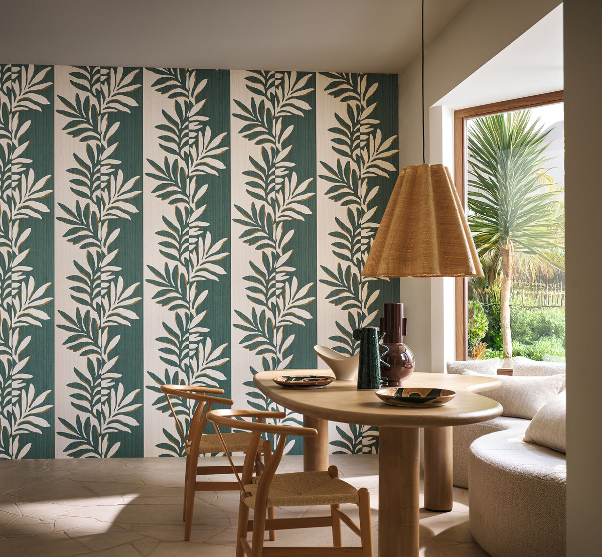 Casamance behang Lanzea Rama 75601222 in interieur