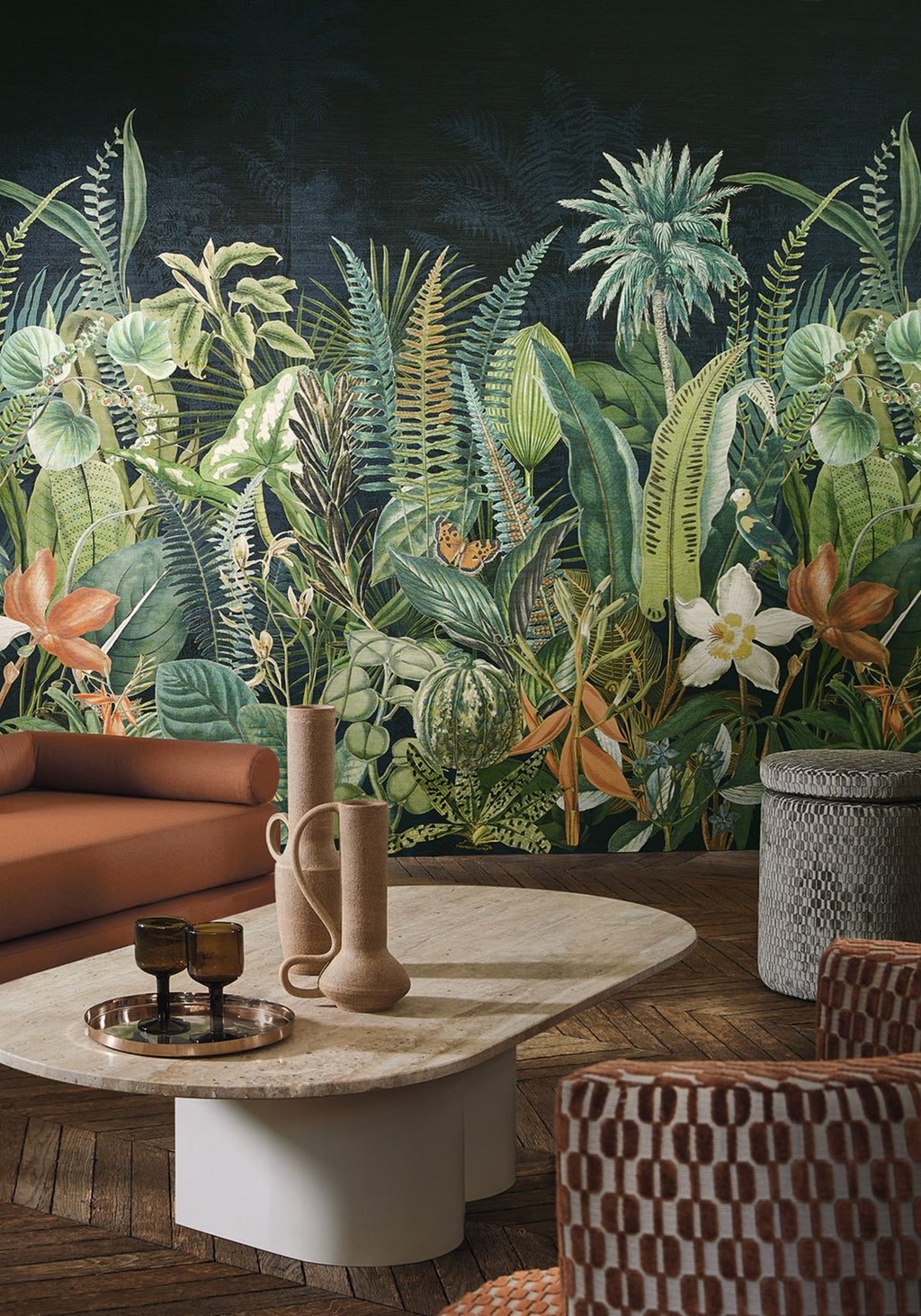 Casamance fotobehang Panoramas 2 Daintree 75662036 in interieur