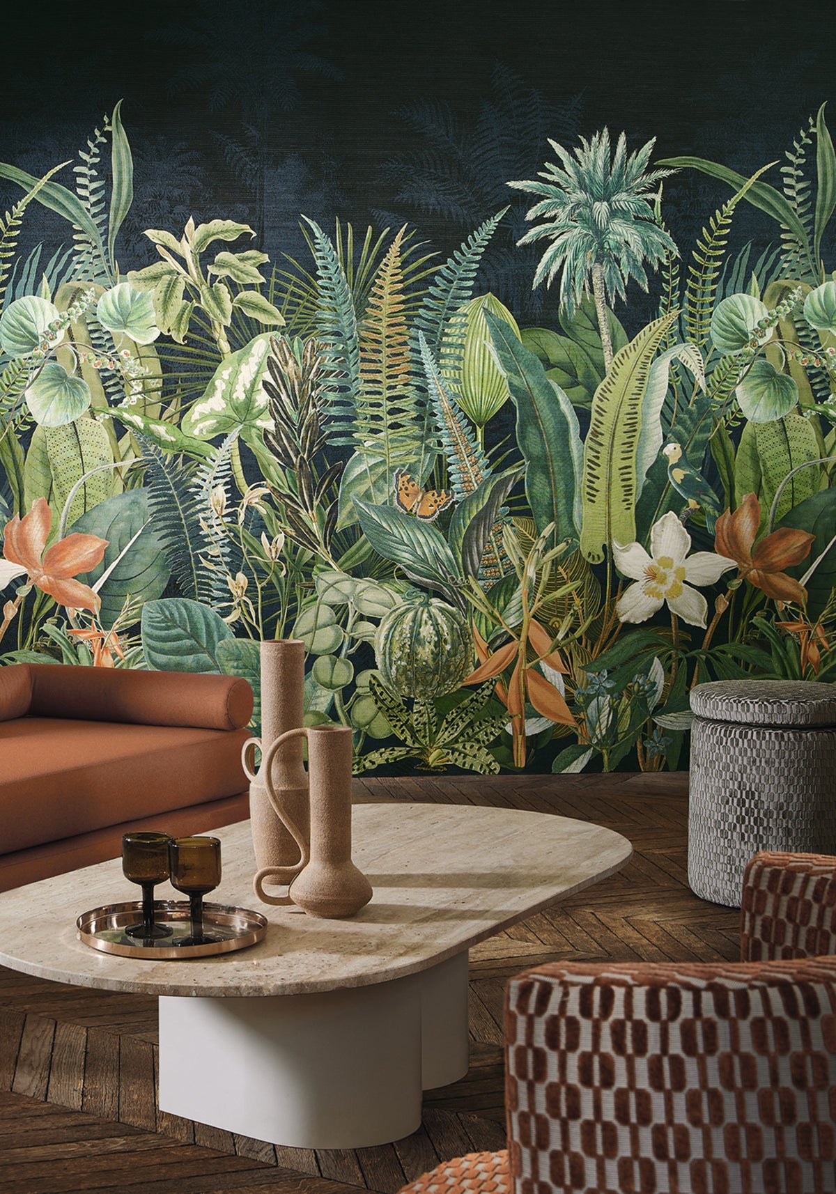 Casamance fotobehang Panoramas 2 Daintree 75662036 in interieur