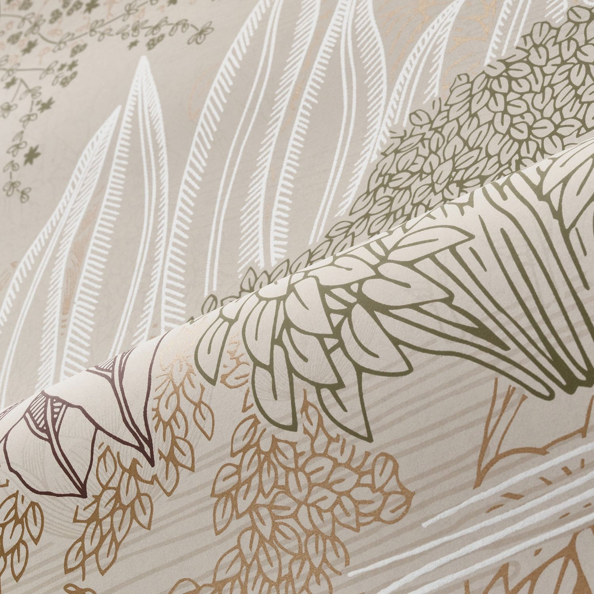 Casamance behang Square Jasmin Jasmin 75680100 detail