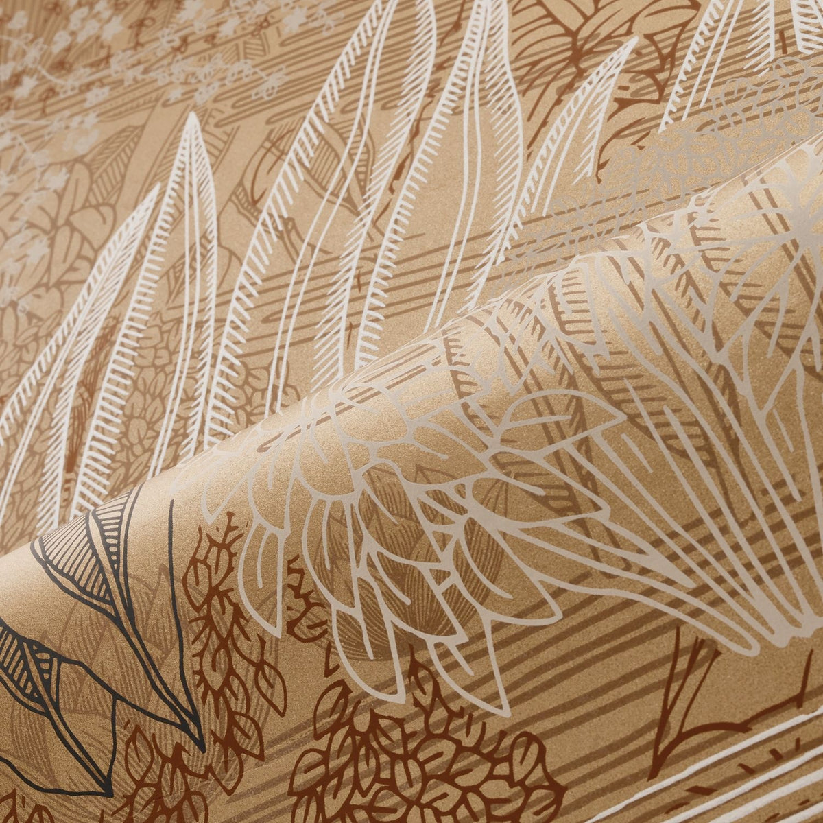 Casamance behang Square Jasmin Jasmin 75680508 detail