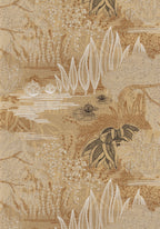 Casamance behang Square Jasmin Jasmin 75680508 doré