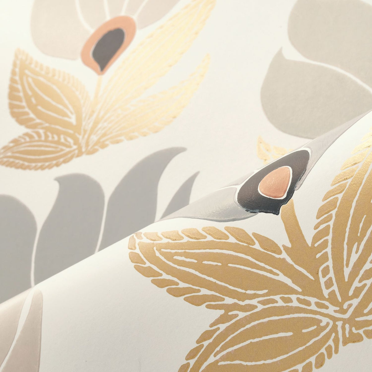 Casamance behang Square Jasmin Dauphine 75690610 detail
