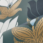 Casamance behang Square Jasmin Dauphine 75690814 detail