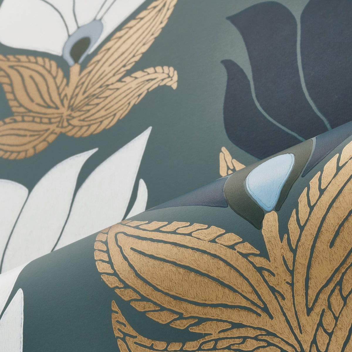 Casamance behang Square Jasmin Dauphine 75690814 detail