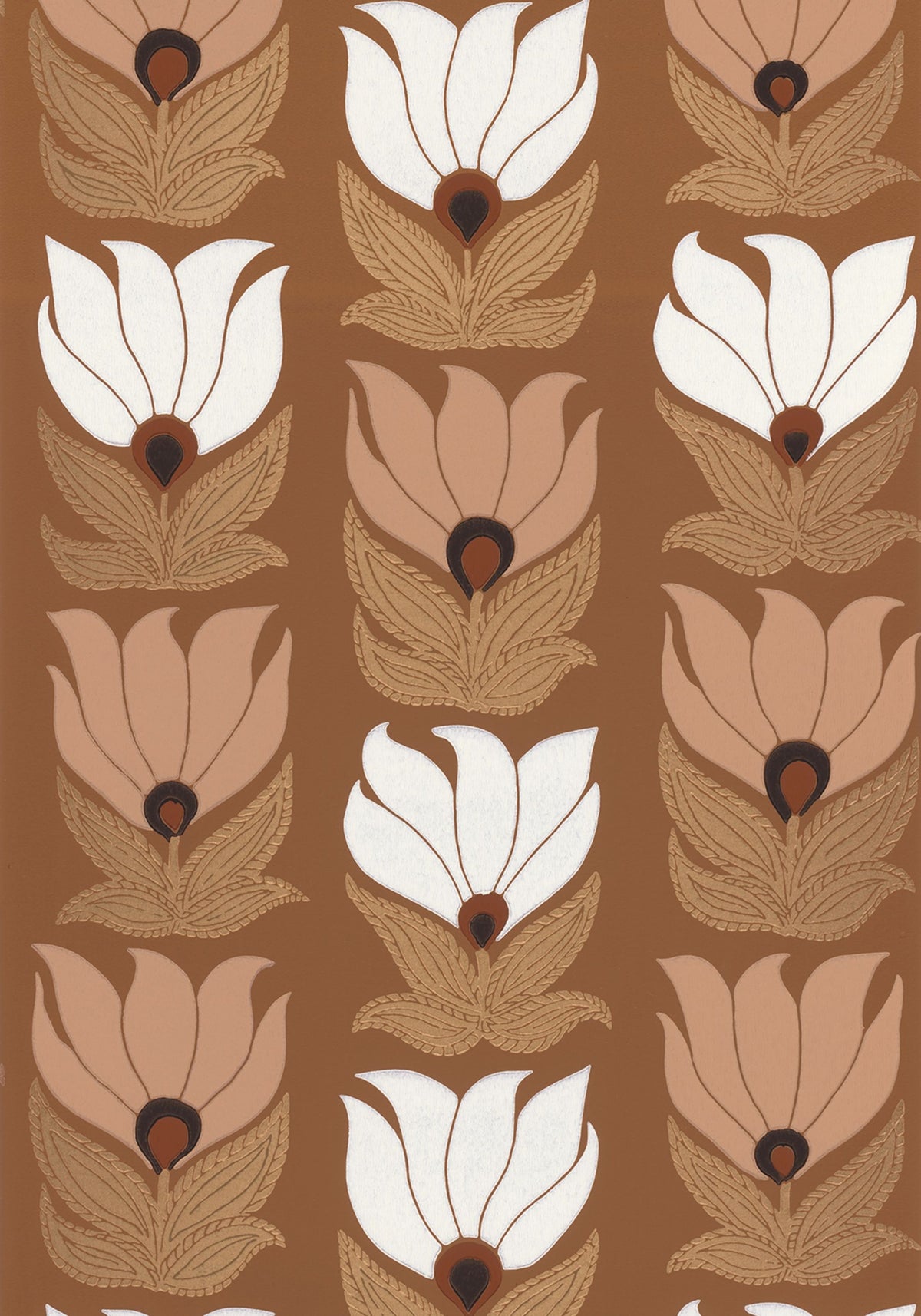 Casamance behang Square Jasmin Dauphine 75690916 ambre nude