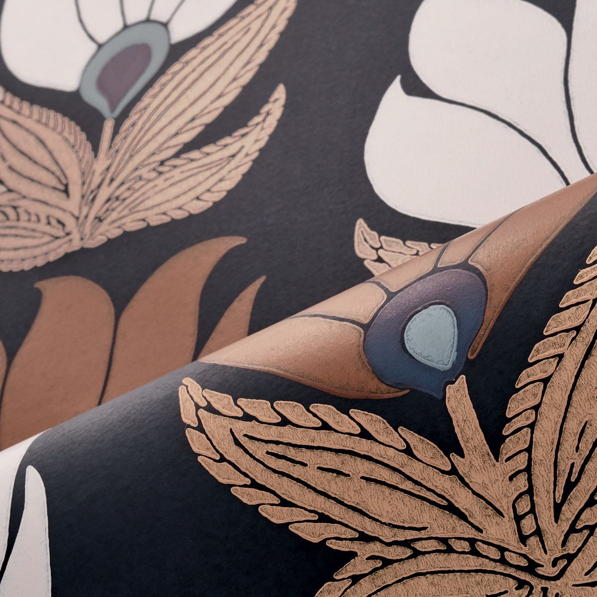 Casamance behang Square Jasmin Dauphine 75691018 detail