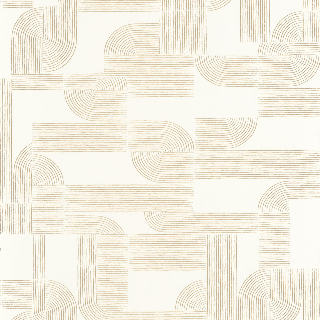 Casamance behang Square Jasmin Hector 75701222 blanc doré