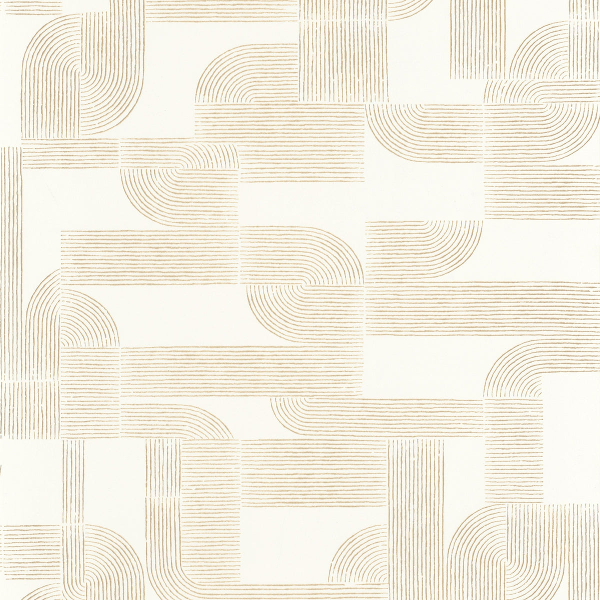 Casamance behang Select 8 Hector 75701222 blanc doré