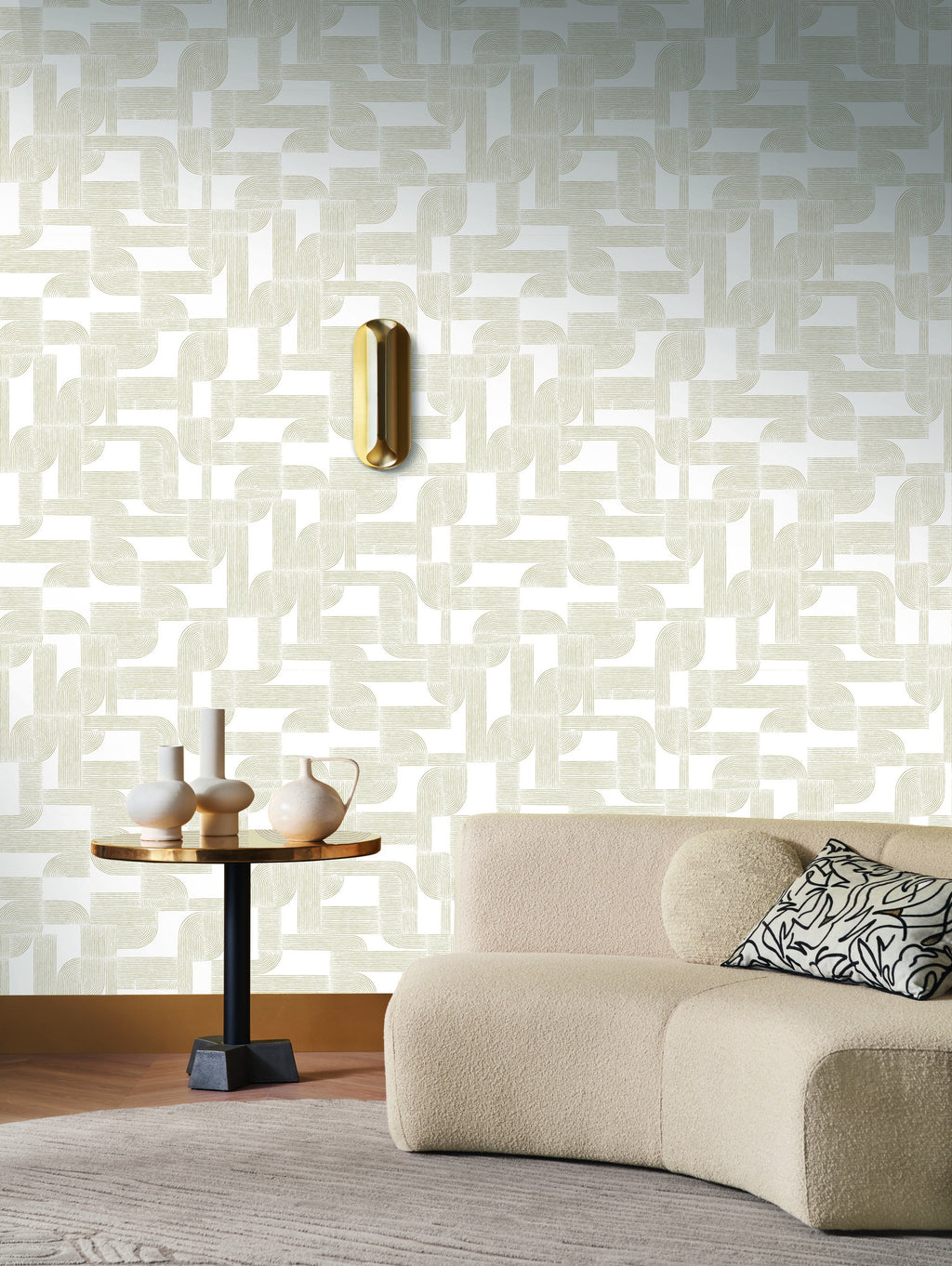 Casamance behang Select 8 Hector 75701222 in interieur