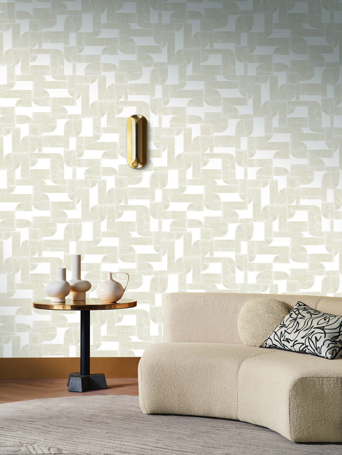Casamance behang Select 8 Hector 75701222 in interieur
