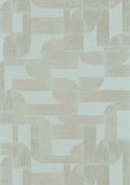 Casamance behang Square Jasmin Hector 75701426 opaline doré (staal)