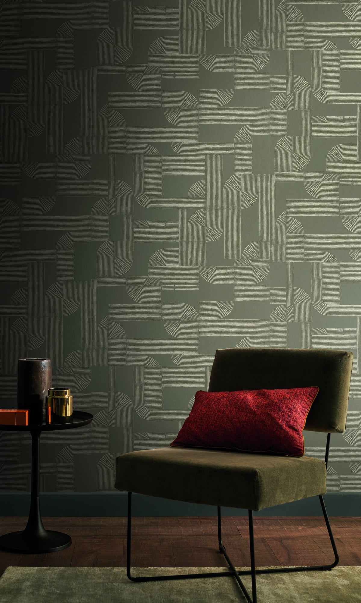Casamance behang Select 8 Hector 75701528 in interieur