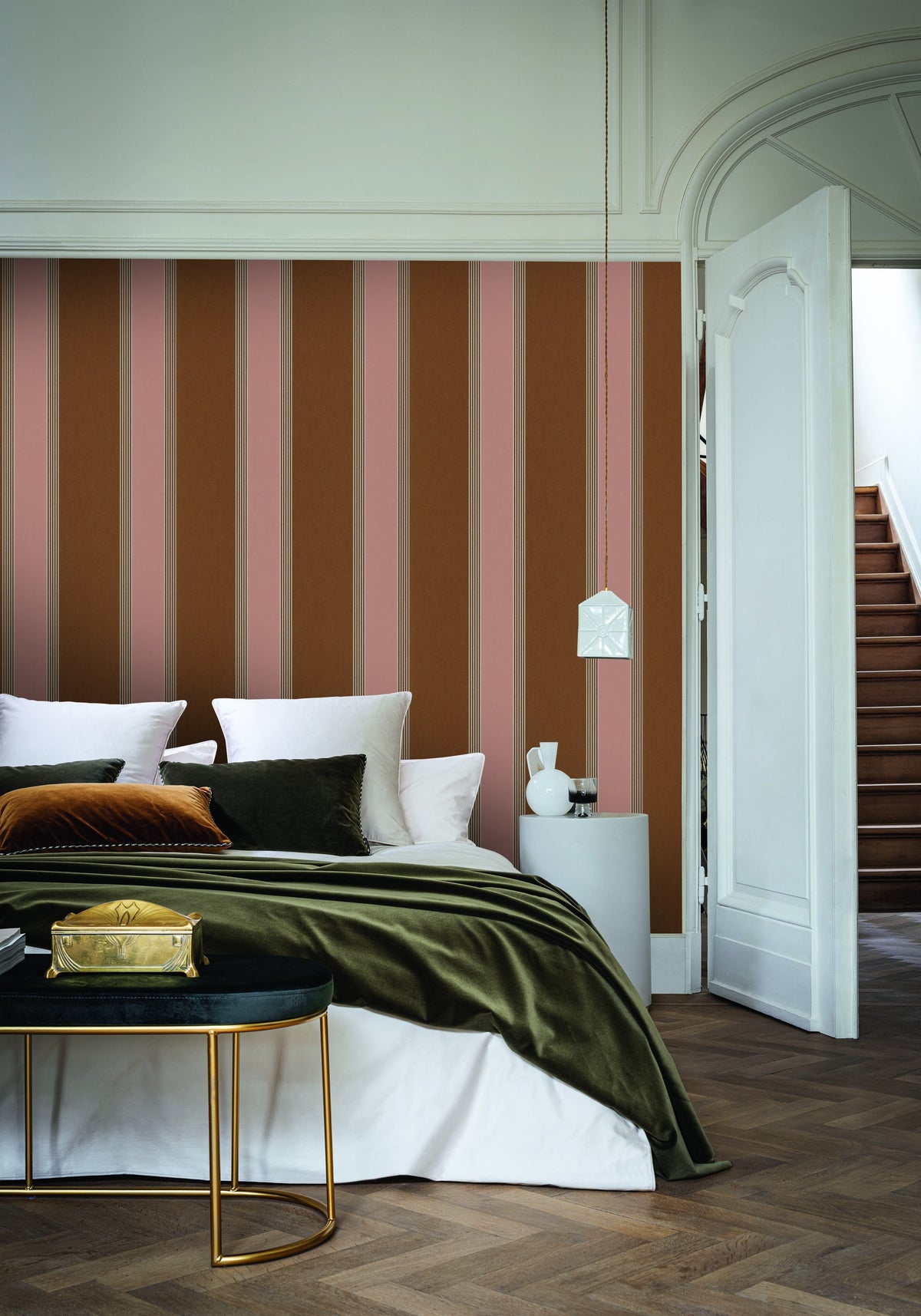 Casamance behang Square Jasmin Auteuil 75712344 in interieur