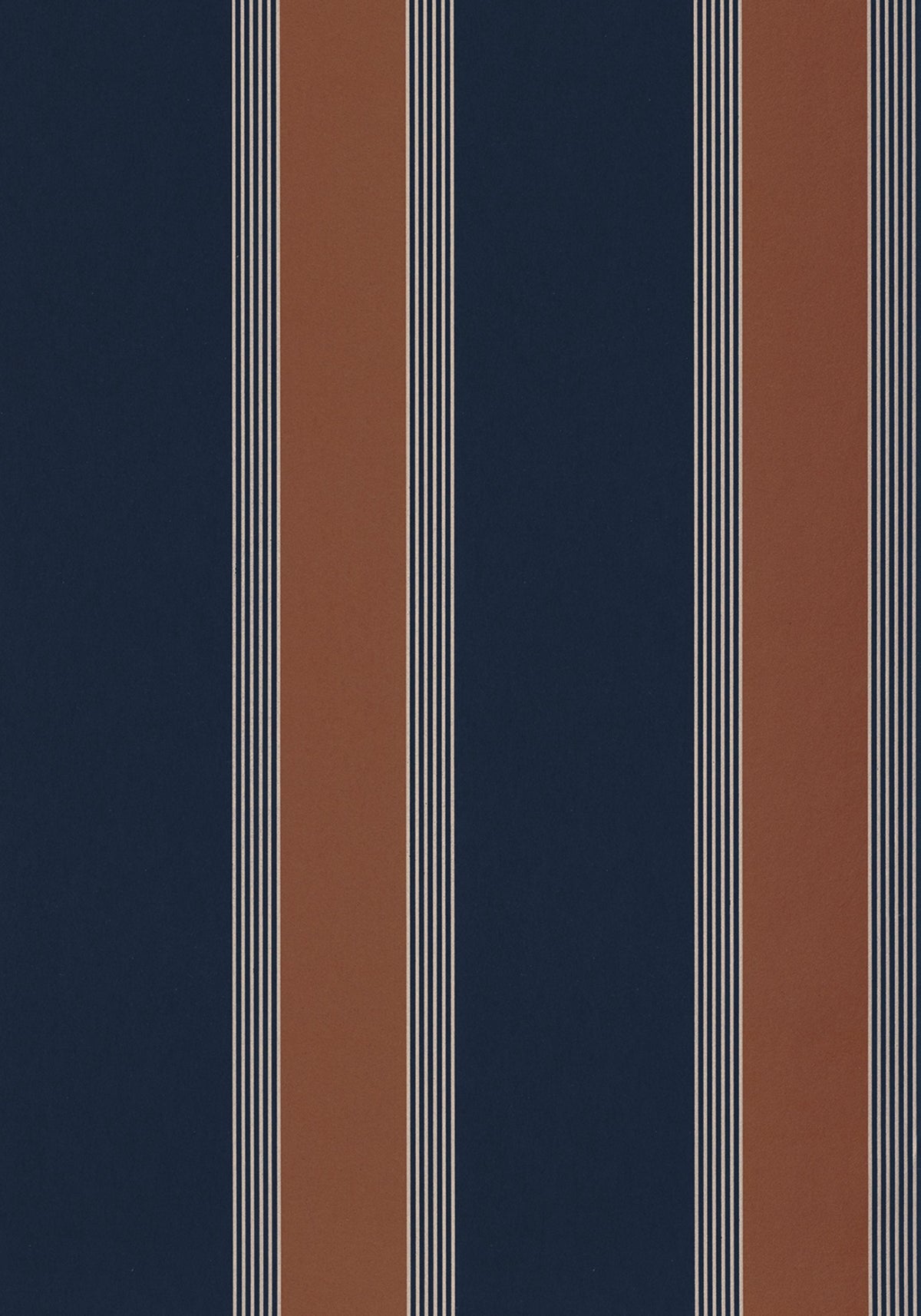 Casamance behang Square Jasmin Auteuil 75712446 marine rouille (staal)
