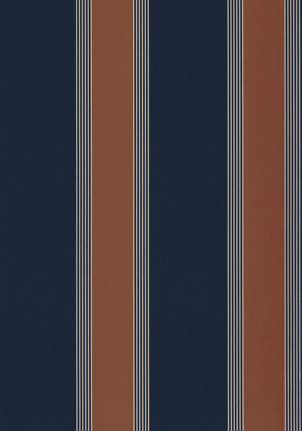 Casamance behang Square Jasmin Auteuil 75712446 marine rouille