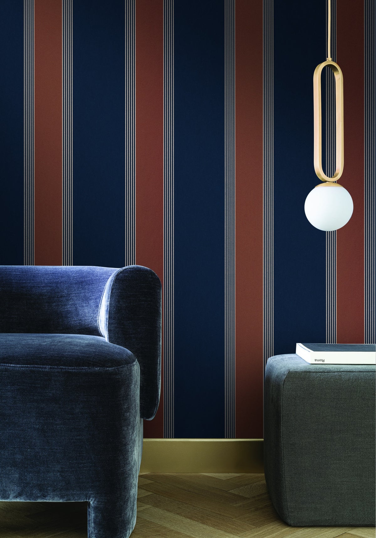 Casamance behang Square Jasmin Auteuil 75712446 in interieur