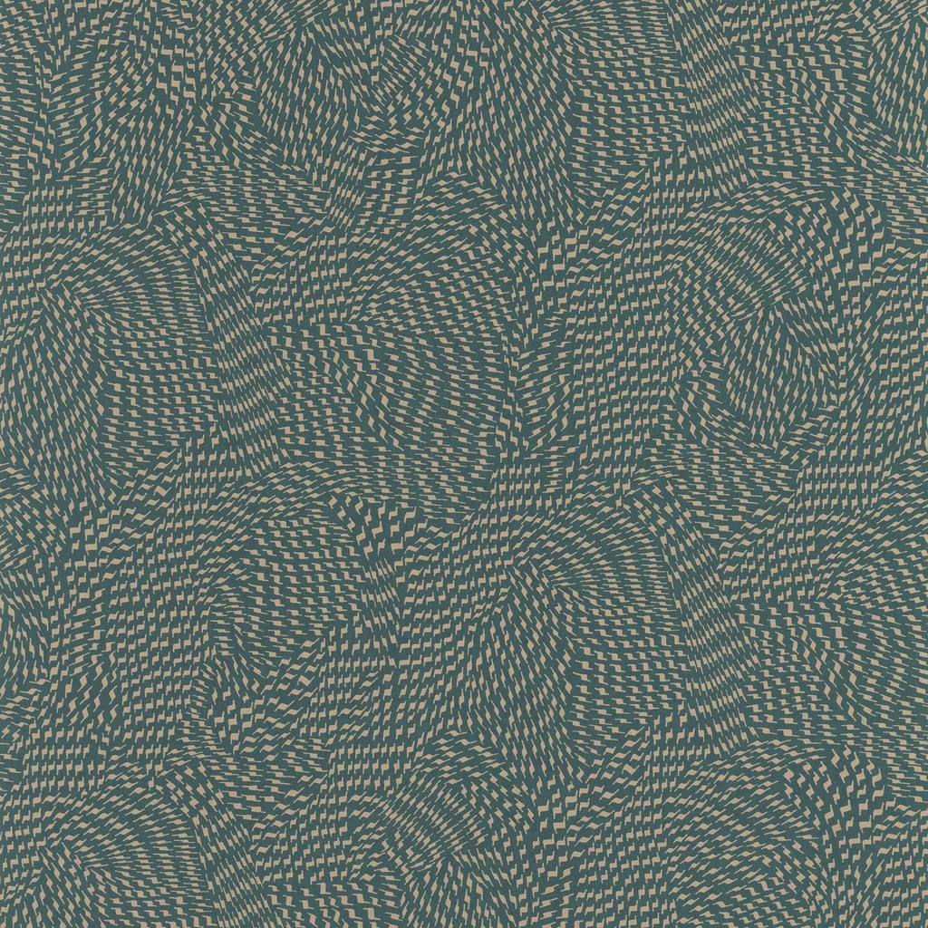 Casamance behang Select 8 Passy 75722854 vert de gris foncé beige