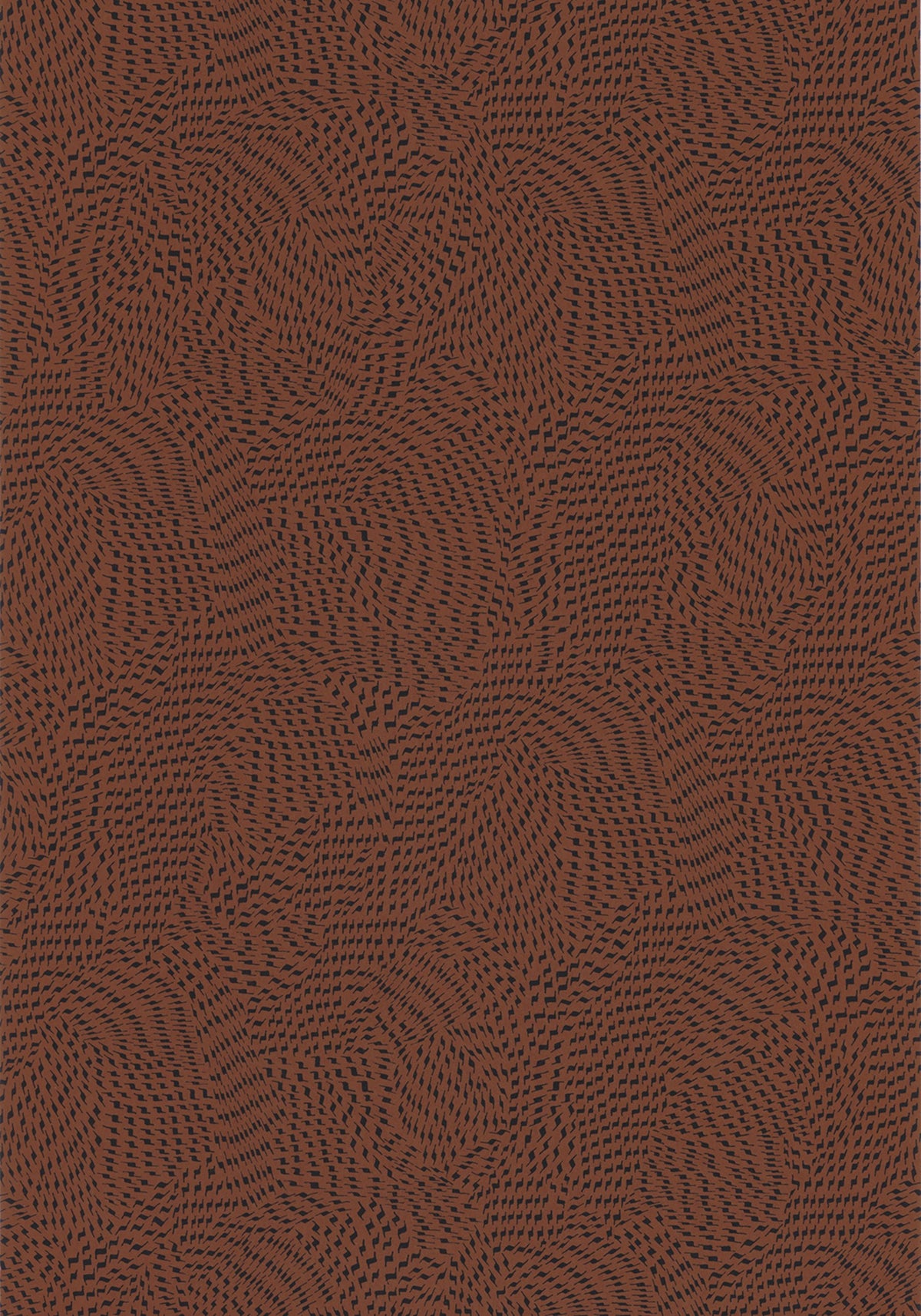 Casamance behang Square Jasmin Passy 75722956 terracotta noir (staal)