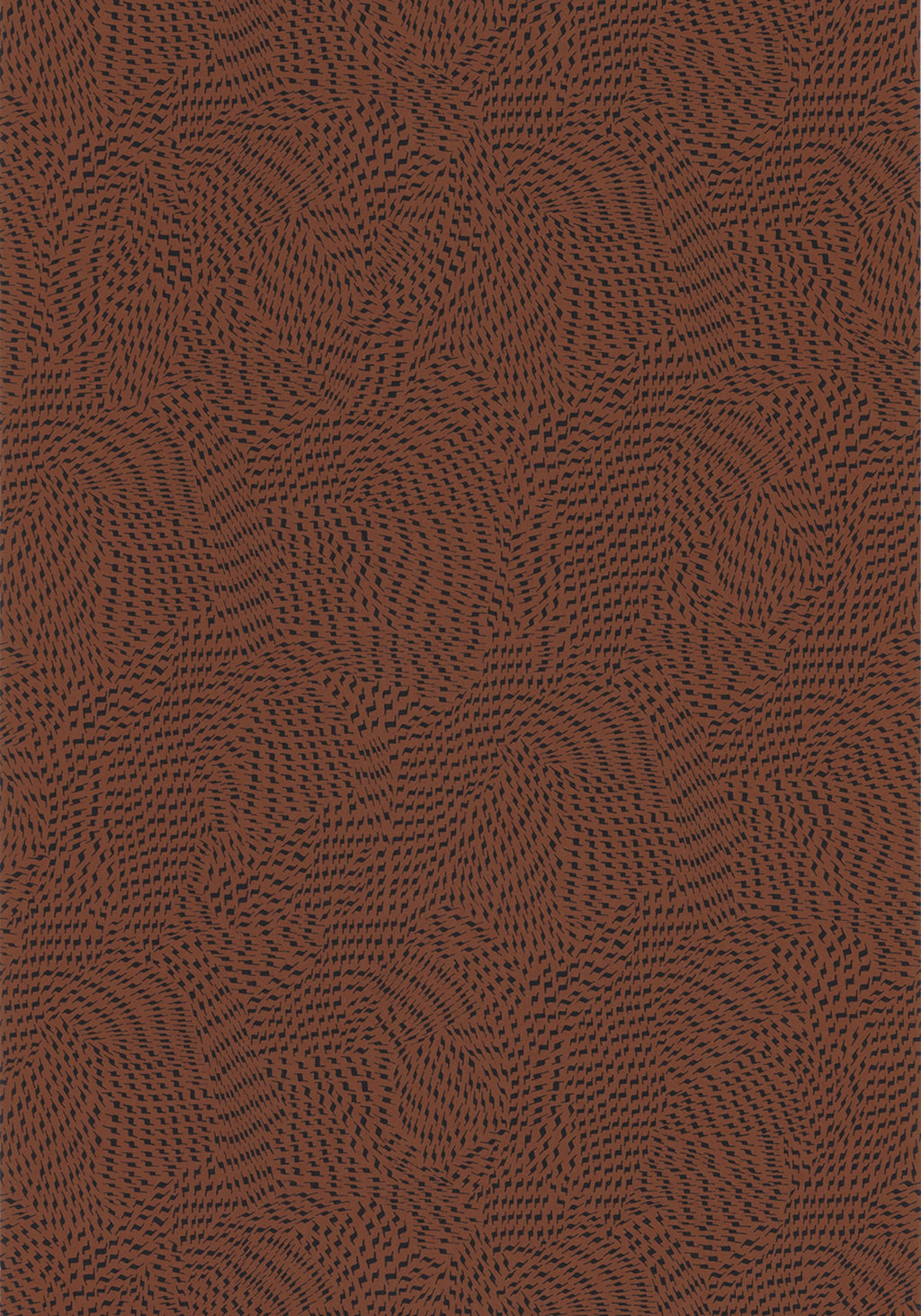 Casamance behang Square Jasmin Passy 75722956 terracotta noir