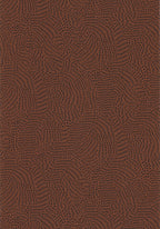 Casamance behang Square Jasmin Passy 75722956 terracotta noir