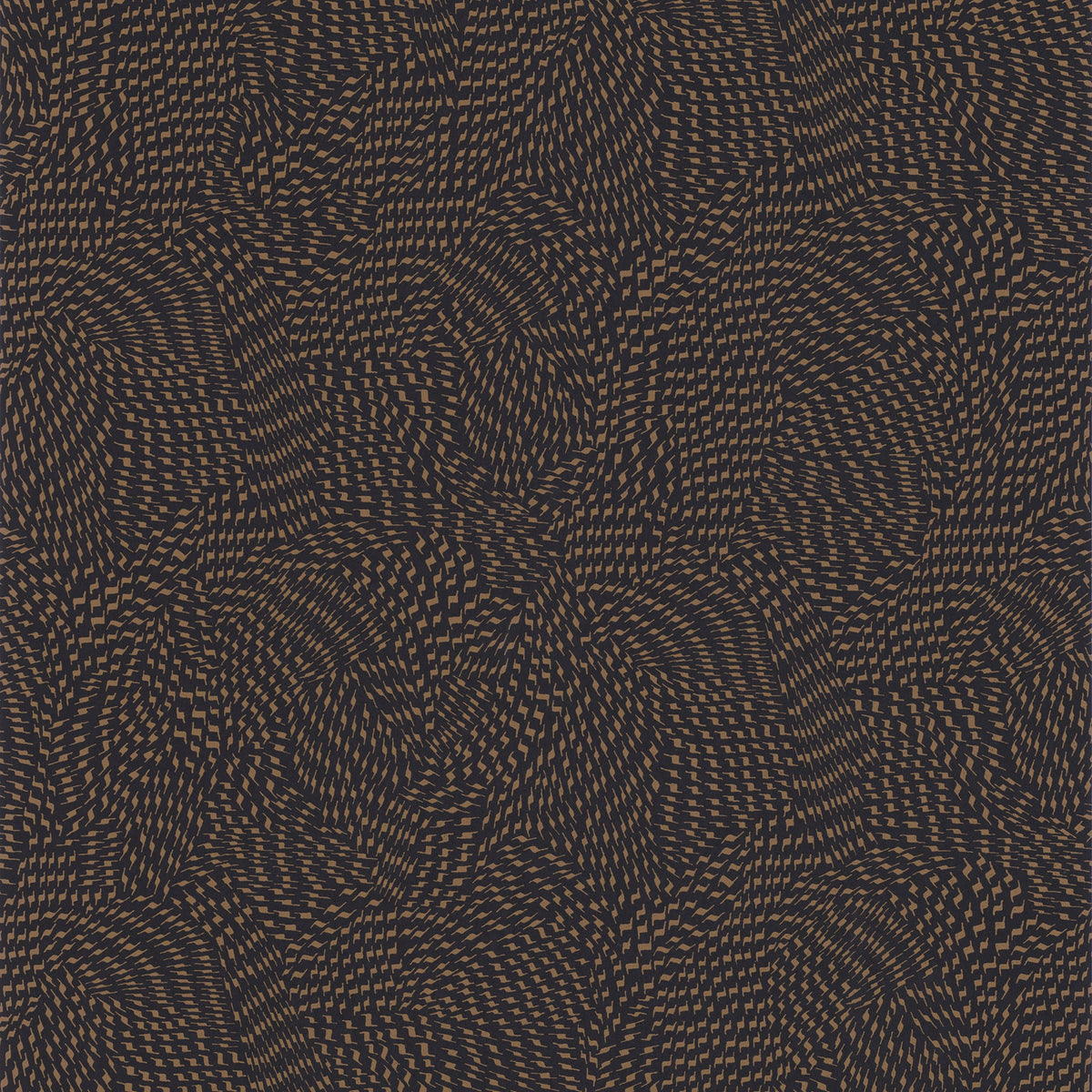 Casamance behang Square Jasmin Passy 75723058 noir camel (staal)