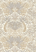 Casamance behang Square Jasmin Chardon 75733160 blanc doré (staal)