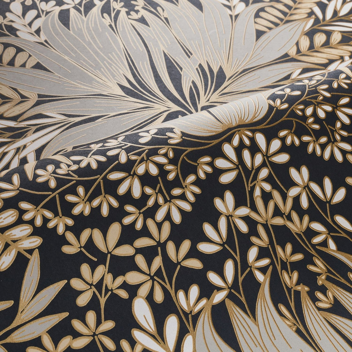 Casamance behang Square Jasmin Chardon 75733670 detail