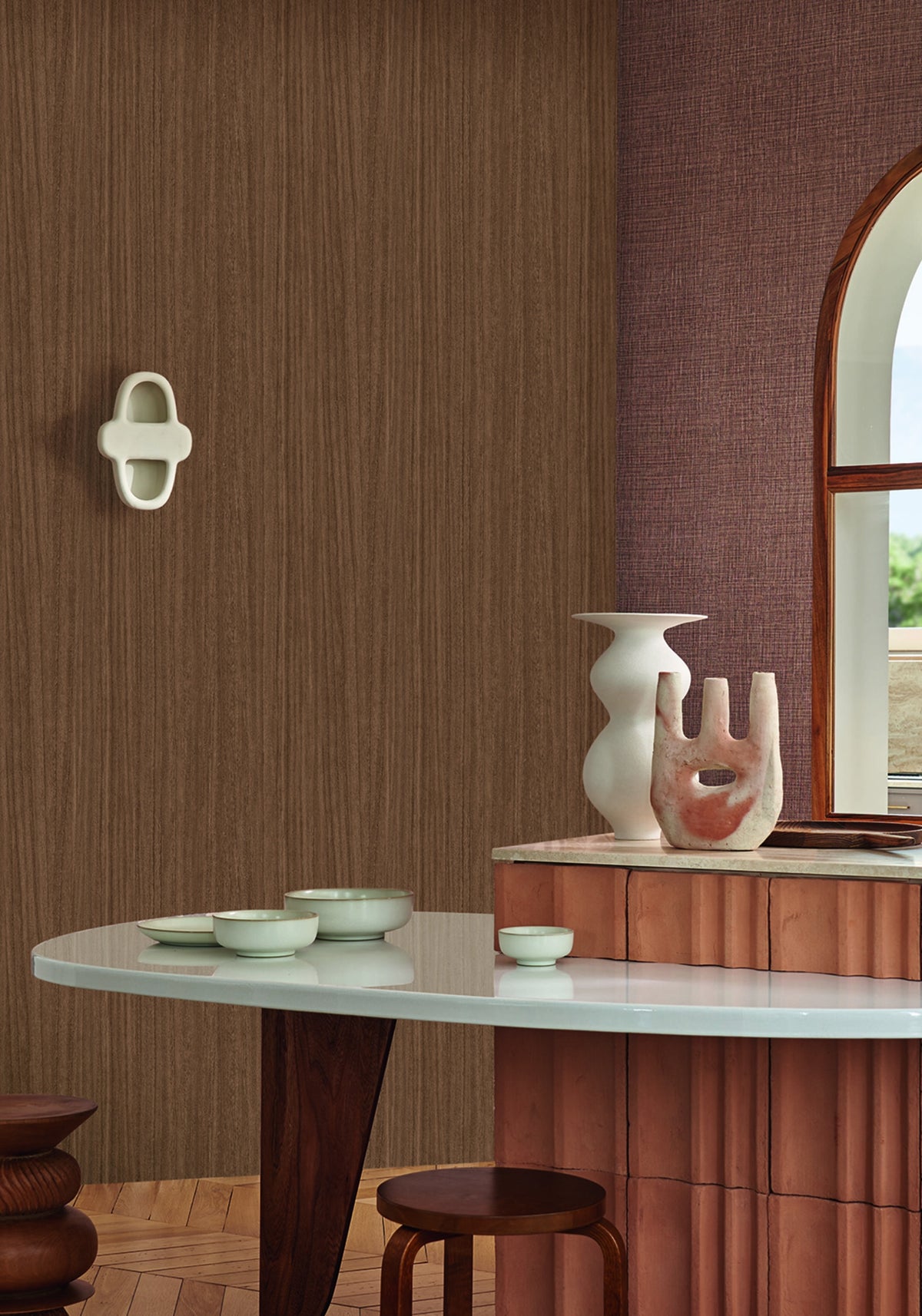 Casamance behang Lanzea Zebrano 75763772 in interieur