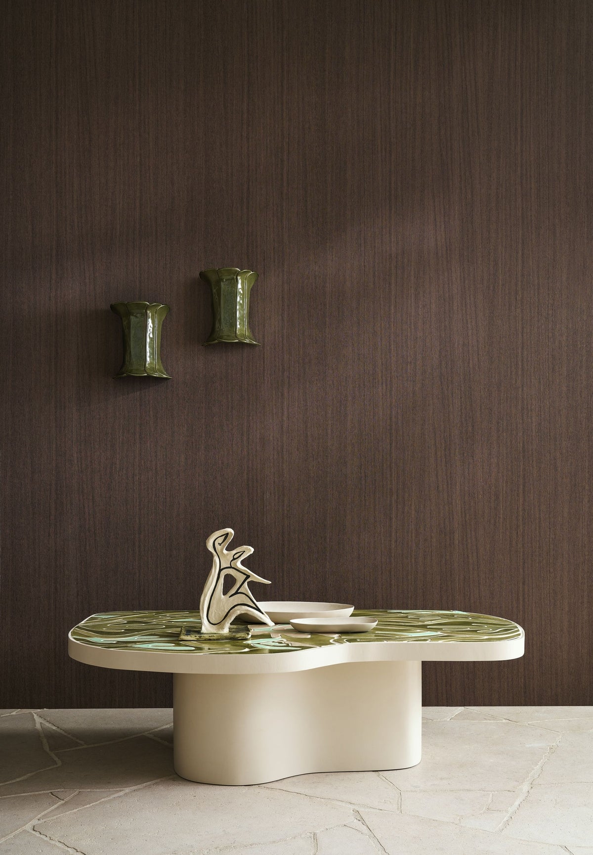 Casamance behang Lanzea Zebrano 75763874 in interieur