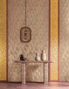 Casamance behang Textures Métalliques Parangon 75770610 in interieur