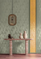 Casamance behang Textures Métalliques Parangon 75770712 in interieur