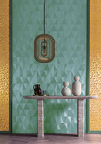 Casamance behang Textures Métalliques Parangon 75770814 in interieur